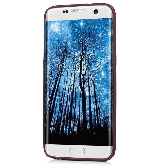 Badalink Galaxy S7 Edge Case Soft TPU Rubber Skin Bumper Case Shockproof Flexible Easy Grip Smooth Touch Slip... N2