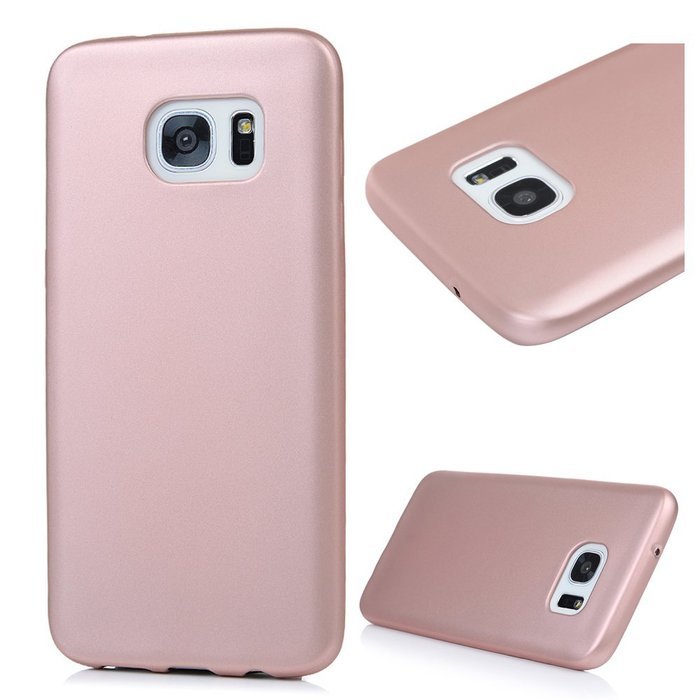 Badalink Galaxy S7 Edge Case Soft TPU Rubber Skin Bumper Case Shockproof Flexible Easy Grip Smooth Touch Slip... N3