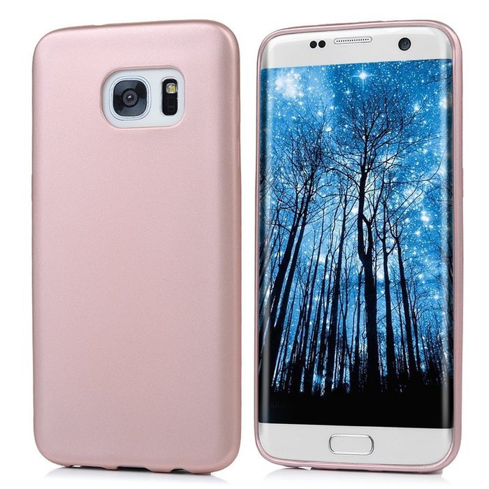 Badalink Galaxy S7 Edge Case Soft TPU Rubber Skin Bumper Case Shockproof Flexible Easy Grip Smooth Touch Slip... N4