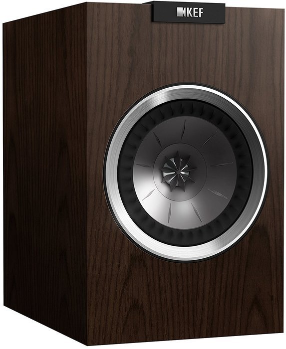 KEF R100 Bookshelf Loudspeaker - High Gloss Piano Black (Pair) N5