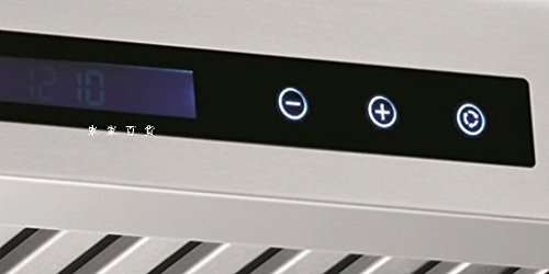30"W, 7"H European Style Under Cabinet Stainless Steel Range Hood w/Touch Screen N7