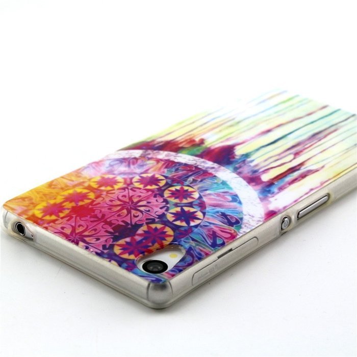 Xperia Z3 Case, Firefish [Shock Absorbent] [Slim Fit] [Anti Slip] Design Clear TPU Gel Silicone Soft Protective... N63