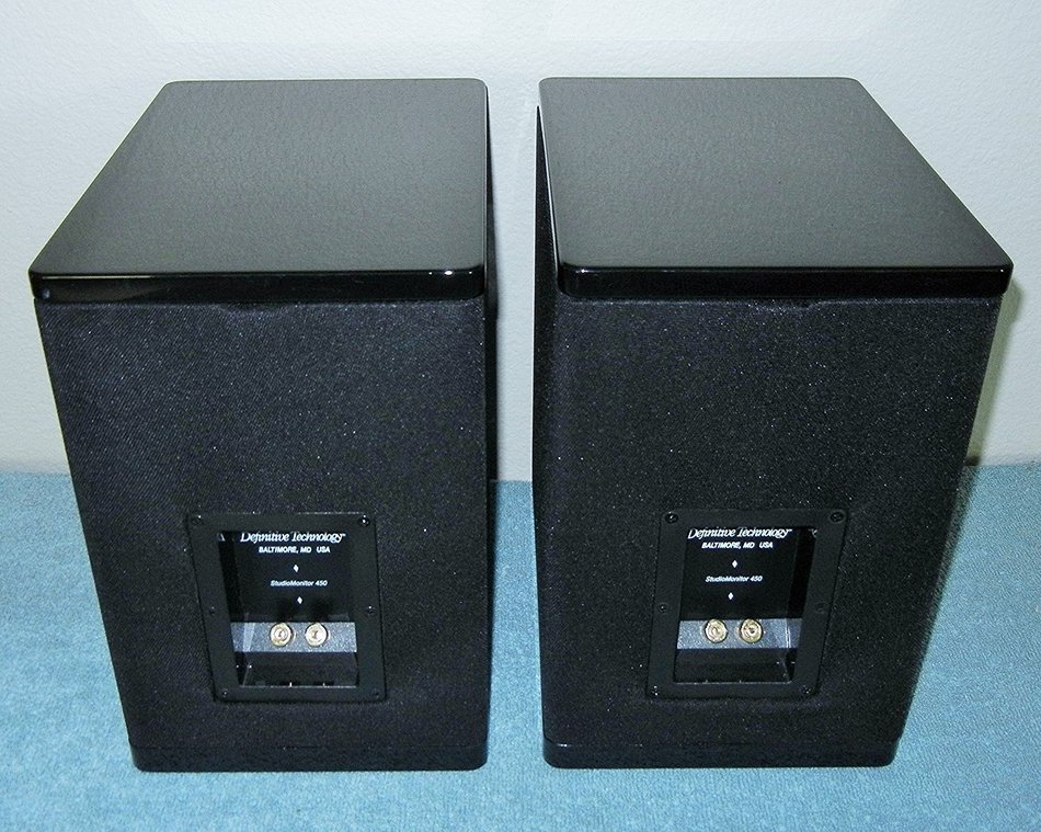 Definitive Technology StudioMonitor 450 Speakers (Pair, Black) (Discontinued by Manufacturer) N6