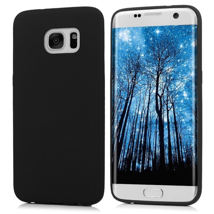 Badalink Galaxy S7 Edge Case Soft TPU Rubber Skin Bumper Case Shockproof Flexible Easy Grip Smooth Touch Slip... N10
