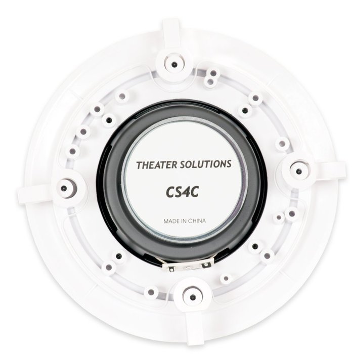 Theater Solutions CS4C In Ceiling Speakers Surround Sound Home Theater 7 Speaker Set CS4C-7S N4