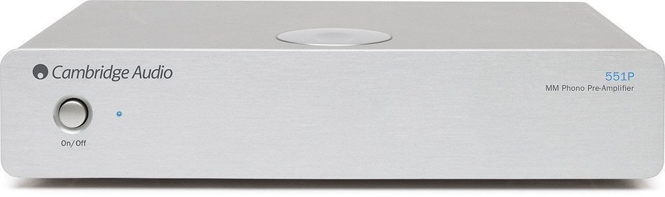 Cambridge - Azur 551P MM Phono Preamp (Silver) N3