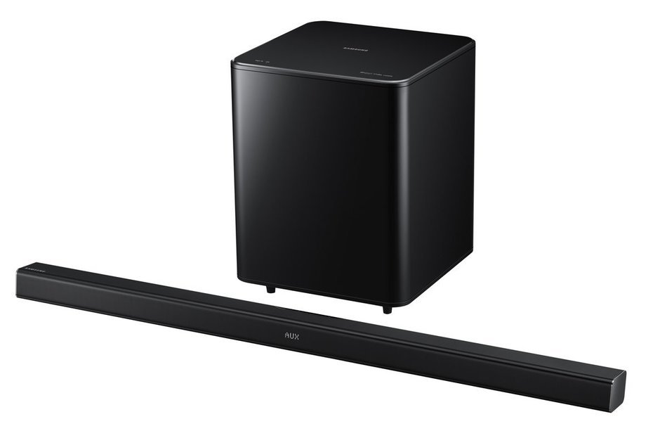 Samsung HW-H550 2.1 Channel 320 Watt Wireless Audio Soundbar (2014 Model) N5