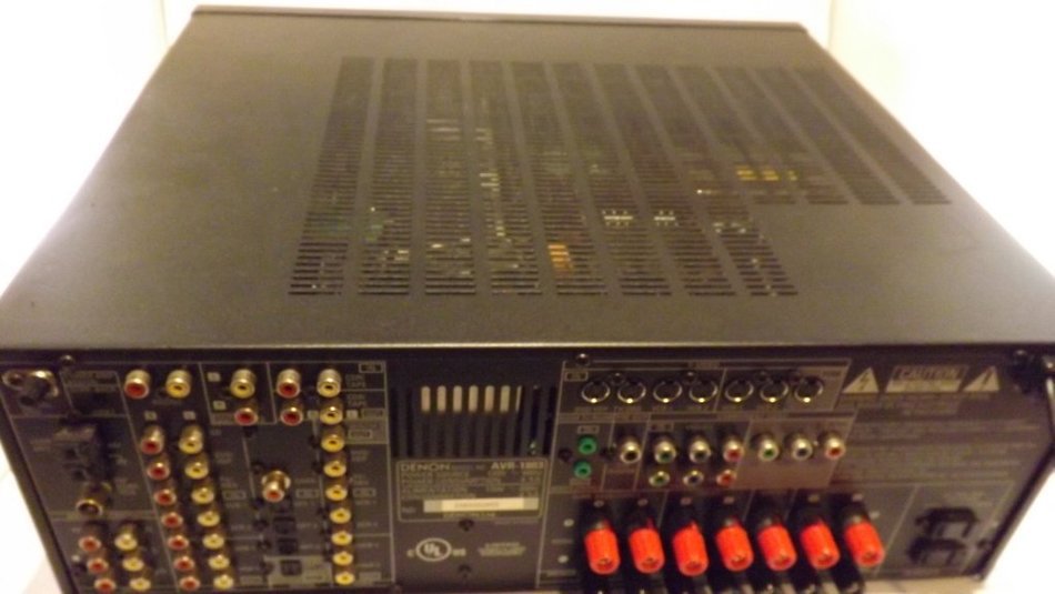 Denon AVR1803 A/V receiver with Dolby Digital EX, DTSES, and Pro