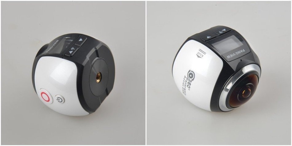Glopro Global 360 camera WiFi 360 degree action camera Panoramic VR Camera 360 video camcorder sport camera
