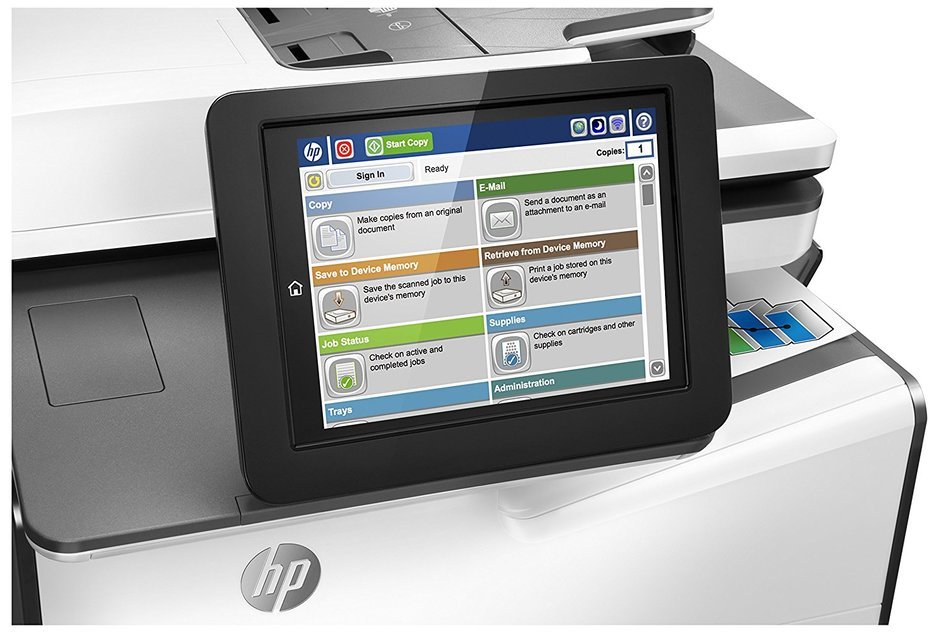 HP Inc. PageWide Enterprise Color **New Retail**, G1W39A#B19 (**New Retail** MFP 586dn)