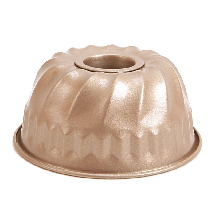 MyLifeUNIT 4 Inch Kugelhopf Mold, Non Stick Bundt Pan N5
