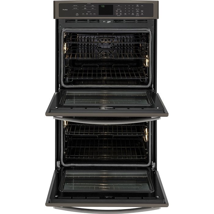 GE Profile PT7550EHES 30" Double Electric Wall Oven in Grey N2