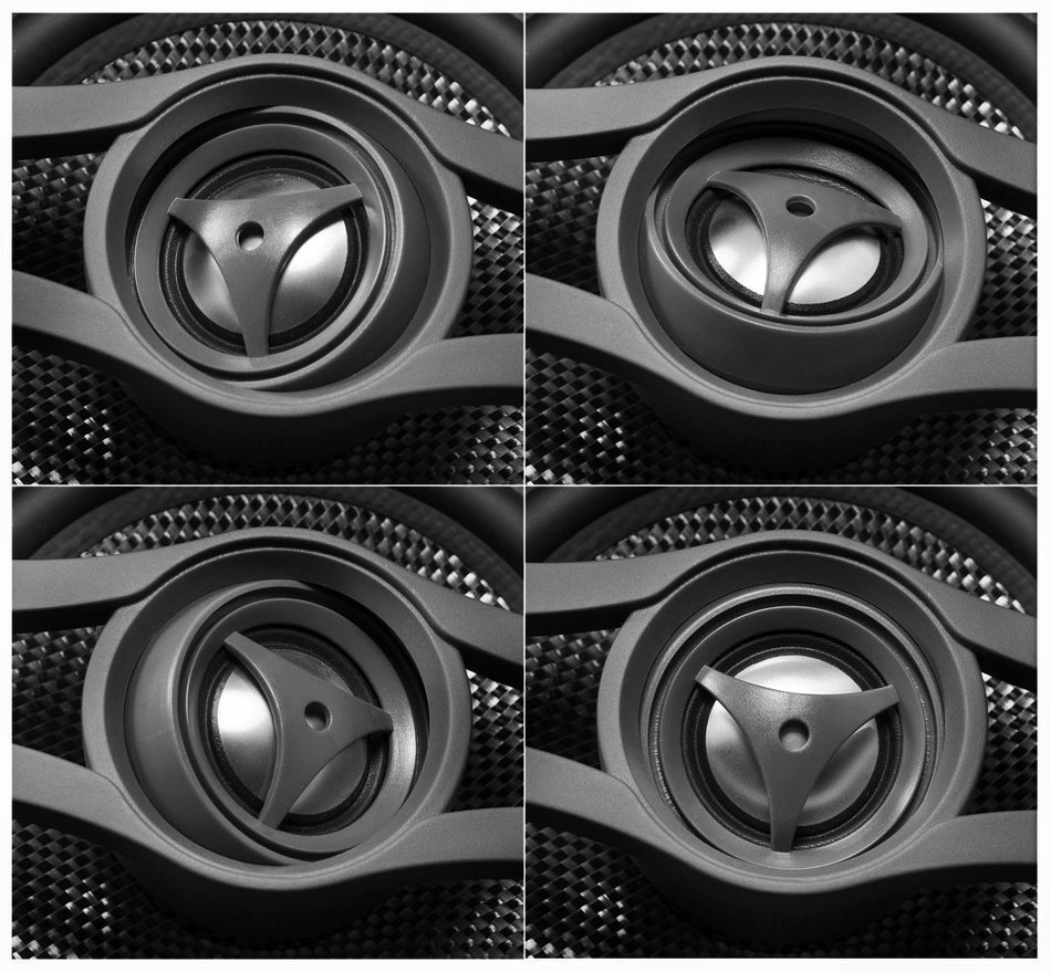 OSD Audio ACE550 5.25-Inch Kevlar 100-Watt Trimless Thin Bezel In-Ceiling Speakers, Pair N6