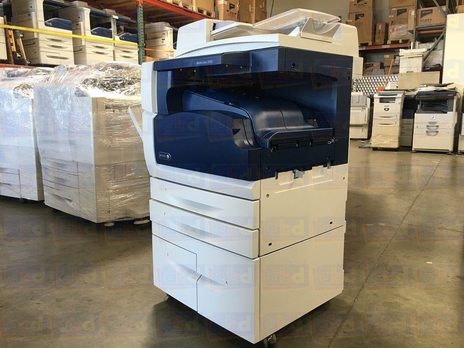 Refurbished Xerox WorkCentre 5955 Tabloid-size Black-and-white Multifunction Printer - Copy, Print, Scan, Center... N3