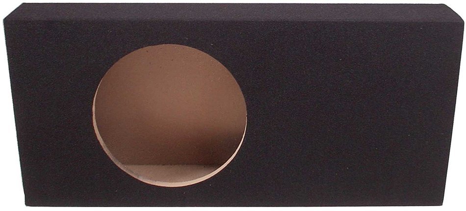 ASC Single 10" Subwoofer Universal Regular Standard Cab Truck Ported Sub Box Speaker Enclosure N2