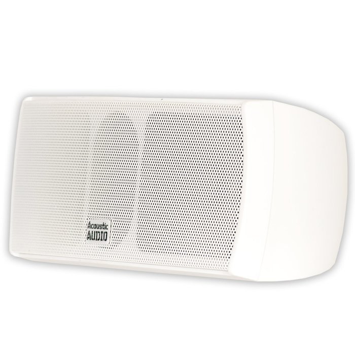 Acoustic Audio AA40CW Center Channel Speaker (White) N6