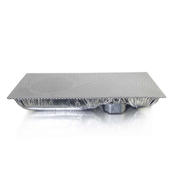 Cables to Go 41298 Plenum-Rated 1x2 Drop In Ceiling Speaker - 8 Ohm (White) N4