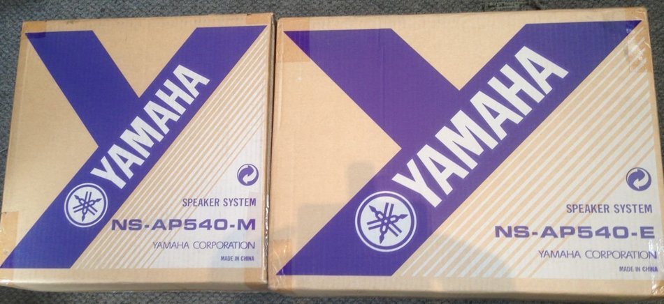 Yamaha NS-AP540 5 Speaker 3-Inch 2 Way Surround Sound System (Black)