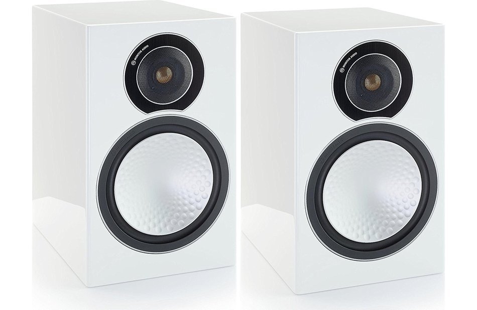 Monitor Audio Silver Series 2 - 2-way Compact Loudspeakers - Pair - Gloss White