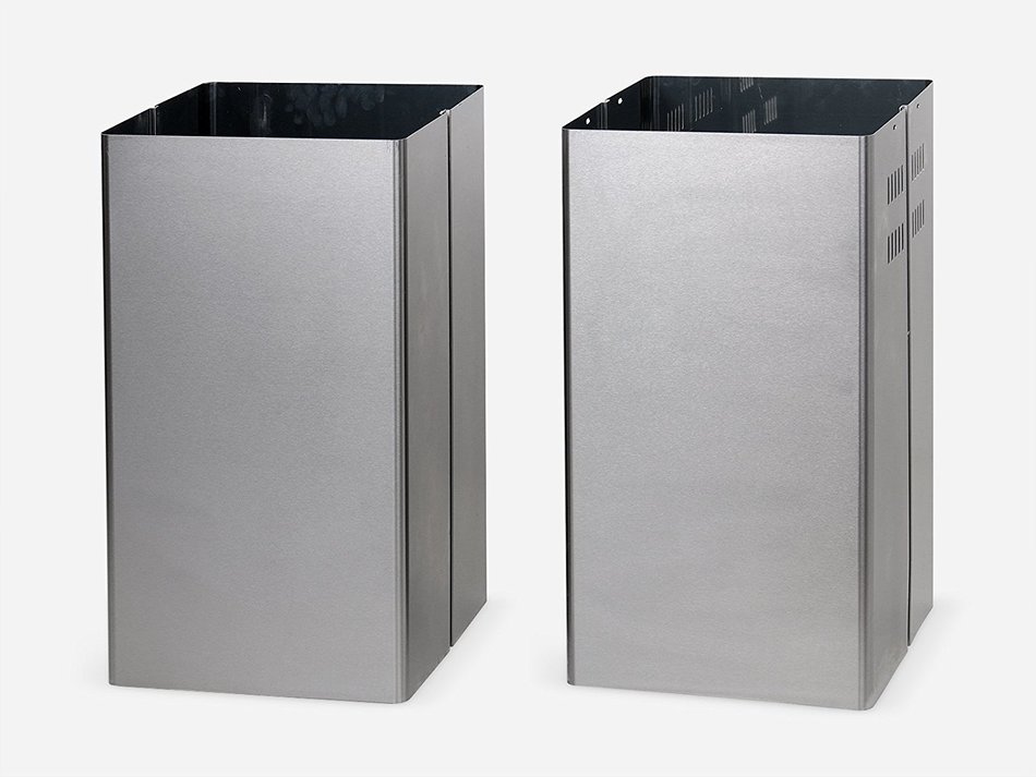 30" Stainless Steel Glass Island Mount Kitchen LCD Display Range Hood Stove Vent Carbon Filters Included WL-0063075+CF N8