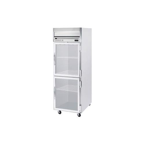 Beverage-Air Commercial Freezer Reach-In 1-Section Half Door Glass Top Mount Hf1-1Hg