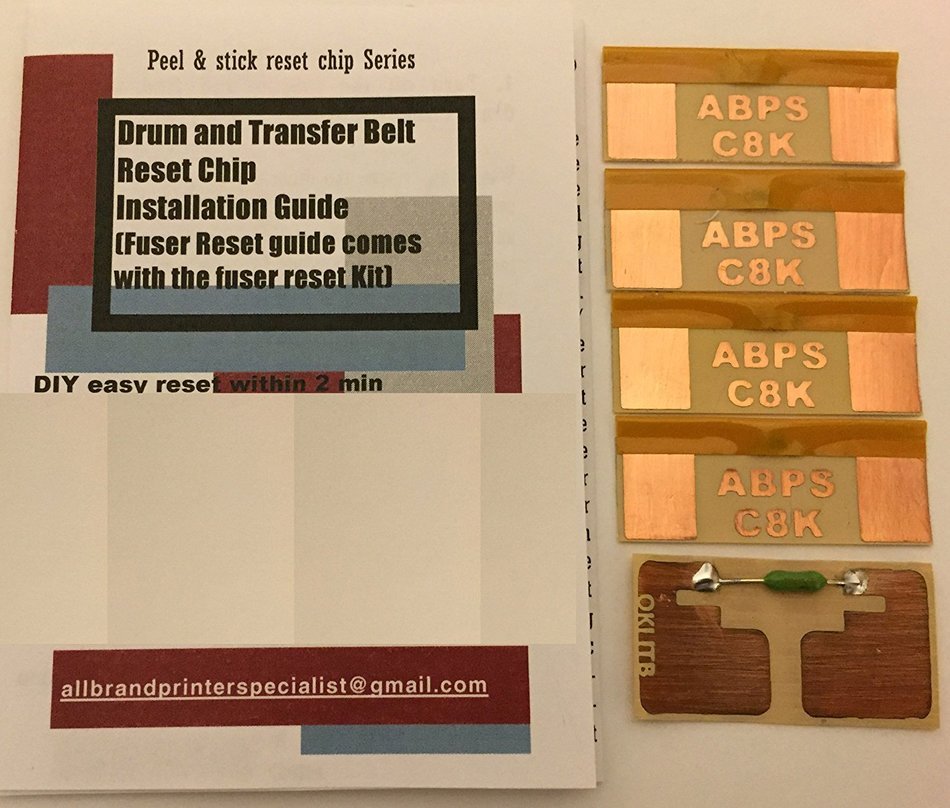 Super Easy Transfer Belt Reset Solution for OKI OKIDATA C801, C810, C821, C830, MC850, MC860, MC861 n dn dtn hdtn...