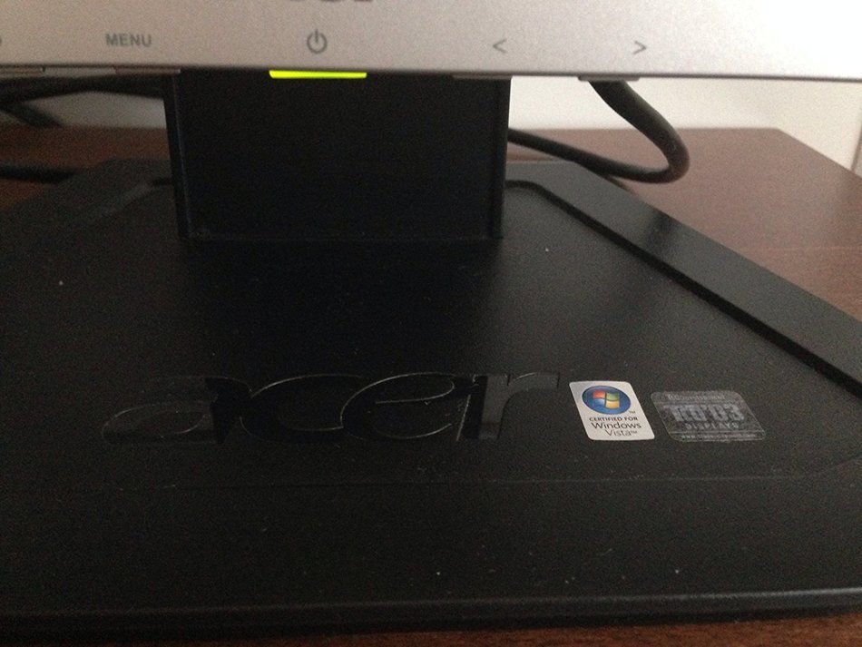 Acer X191Wsd 19" Widescreen LCD Monitor 19", 1440x900, 5ms, DVI, PC/Mac - ETL950B029