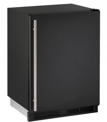 U-Line U1224RFB00B 24" 1000 Series Built In Counter Depth Compact Refrigerator with 5.7 cu. ft. Capacity, in Black