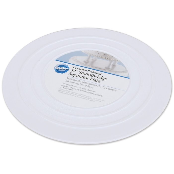 Wilton 302-4101 Smooth Edge Separator Plate for Cakes, 6-Inch N12