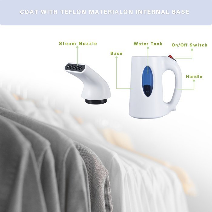 Portable Garment Steamer Leshp Portable Handheld Garment Powerful Steamer Fast Heat Up For