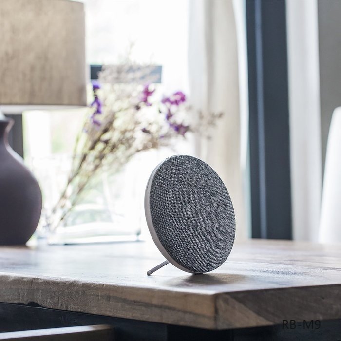 Greatsmart Studio 2 Wireless Speaker System with Rechargeable Battery and Built-in Microphone White