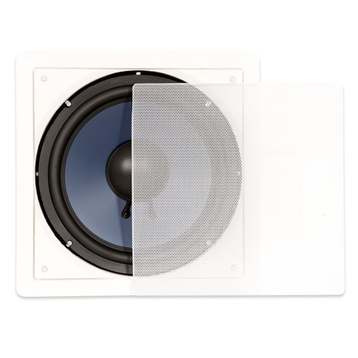 Blue Octave LW10 In Wall 10" Passive Subwoofer Speakers Home Theater 3 Sub Set N4