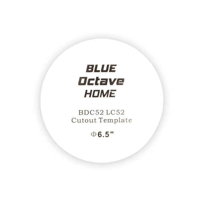 Blue Octave BDC52 In Ceiling Speakers 2 Way Home Theater Surround Sound 5 Pair Pack N7