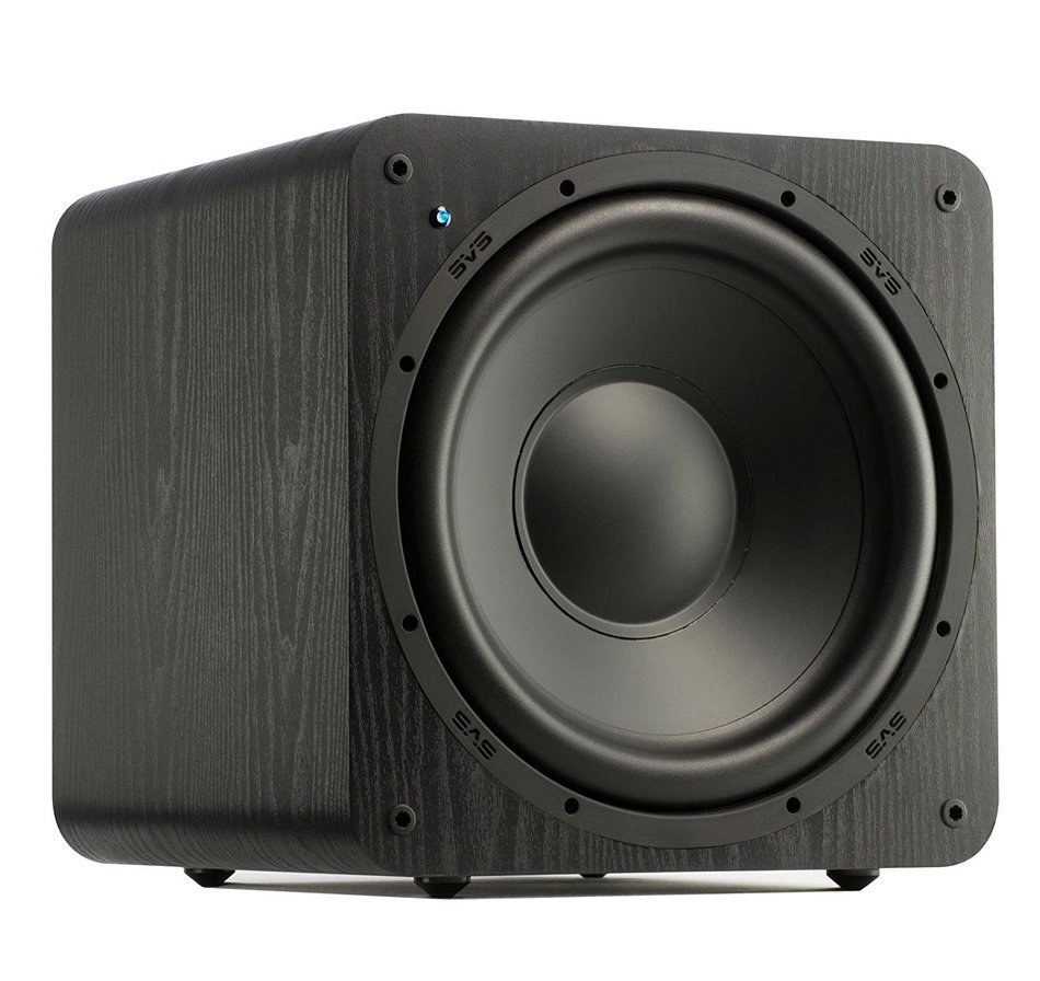 SVS SB-1000 - 300 Watt - 12" Powered Subwoofer (Black Ash Dual Subs) N10