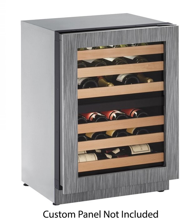 U-Line U2224ZWCINT00B 24" 2000 Series Built-In Wine Cooler with 43 Bottle Capacity, in Panel Ready