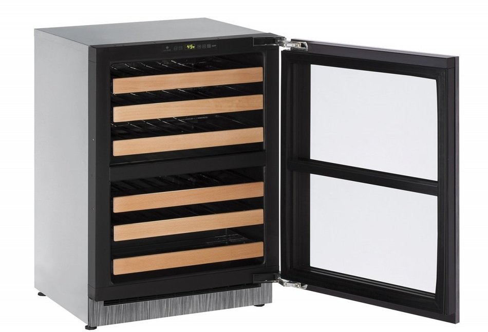 U-Line U2224ZWCINT00B 24" 2000 Series Built-In Wine Cooler with 43 Bottle Capacity, in Panel Ready N2
