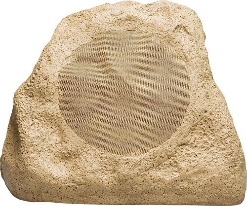 Russound - 2-Way Outdoor Rock Loudspeaker (Each) - Brown