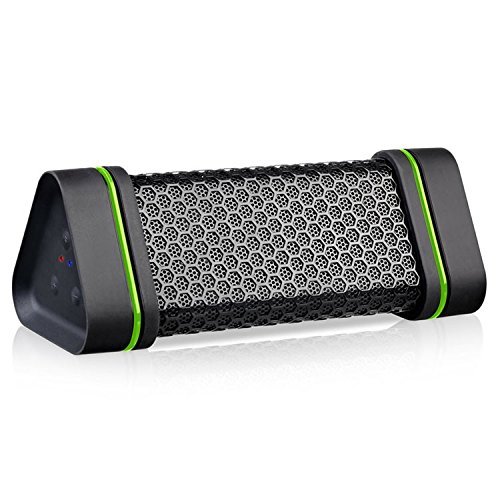 EARSON Outdoor Waterproof Shockproof Wireless Bluetooth Speaker For ipod iphone (black) N6