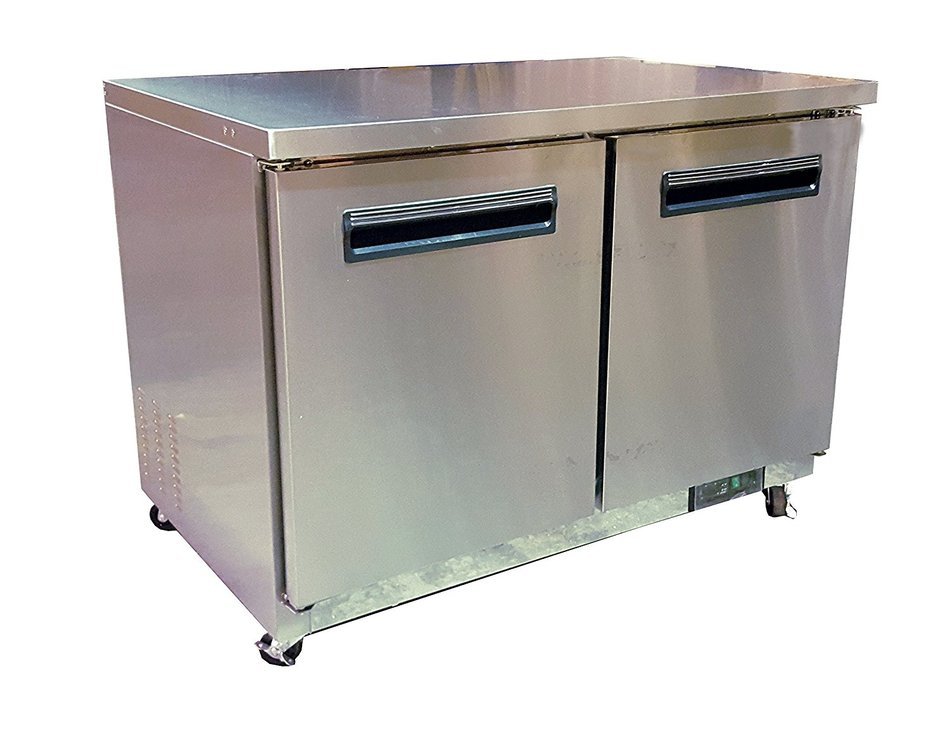 Stainless Steel Commercial 48" Undercounter Refrigerator Cooler