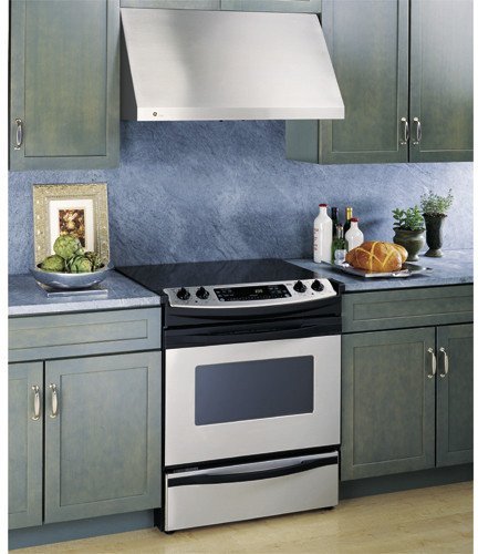 GE JV966DSS Profile 36" Stainless Steel Canopy Pro Style Wall Mount Range Hood
