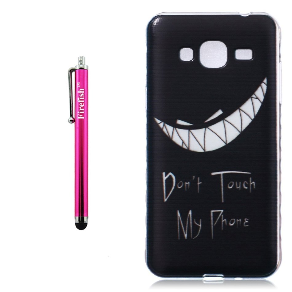 J3 Case, Firefish High Quality Soft TPU [Soft-Flex] Scratch-Resistant Shock Absorption Technology Case Specially... N2