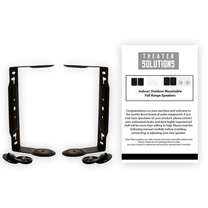 Theater Solutions TS425ODB Indoor/Outdoor Speaker (Black) N2