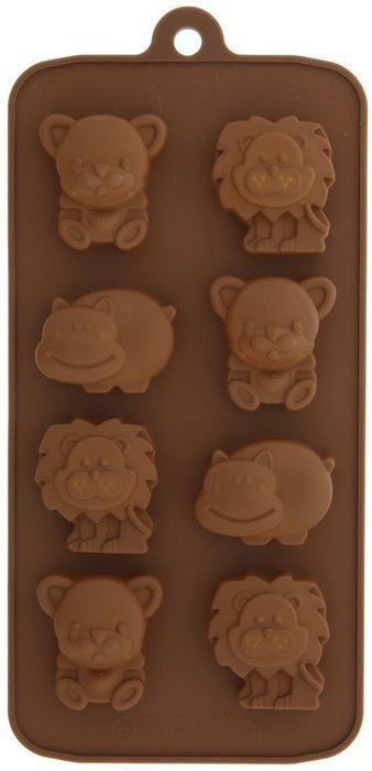 Wocuz 6pc Candy Molds, Chocolate Molds, Silicone Molds, Soap Molds, Silicone Baking Molds-6pc Value Set- Dinosaur... N4