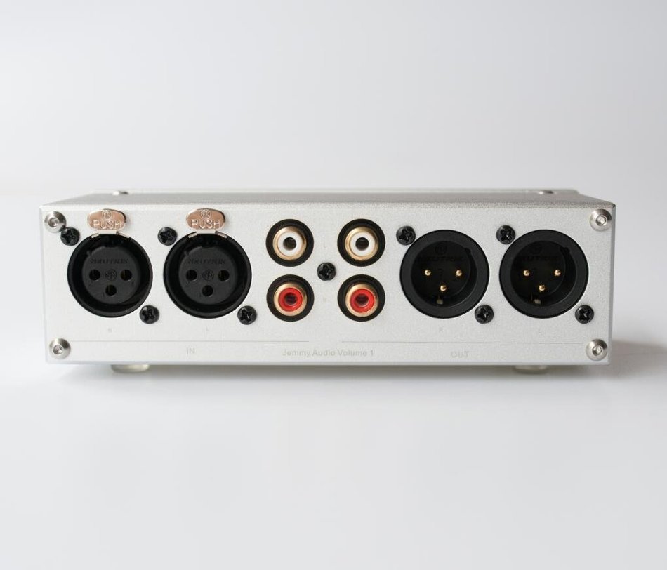 Nobsound Mini Fully Balanced Passive Preamp HiFi Pre-Amplifier XLR/RCA Volume Controller N2