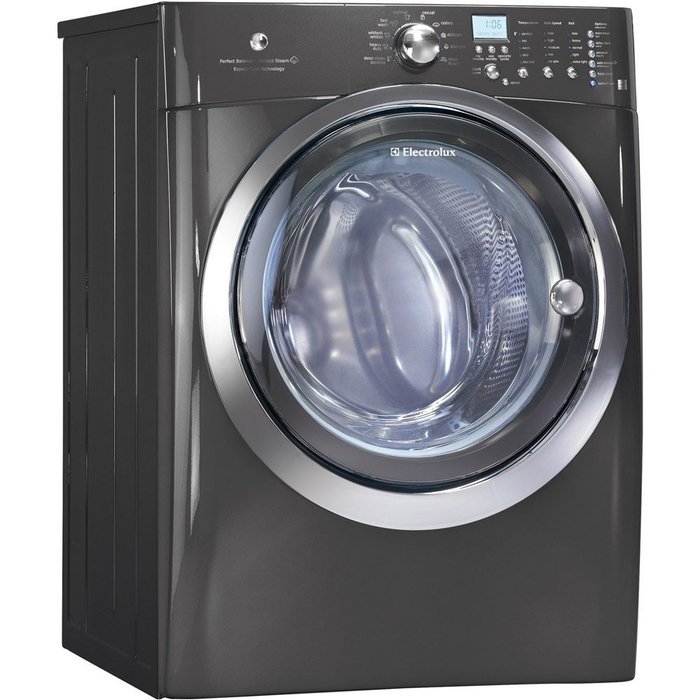 Electrolux EIFLS60LT IQ-Touch 4.33 Cu. Ft. Titanium Stackable With Steam Cycle Front Load Washer - Energy Star N2