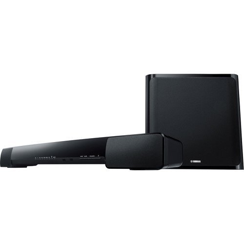 Yamaha YAS-203 200W 2.1-Channel Soundbar System (Piano Black)