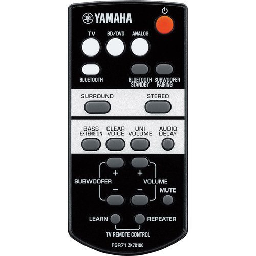 Yamaha YAS-203 200W 2.1-Channel Soundbar System (Piano Black) N3