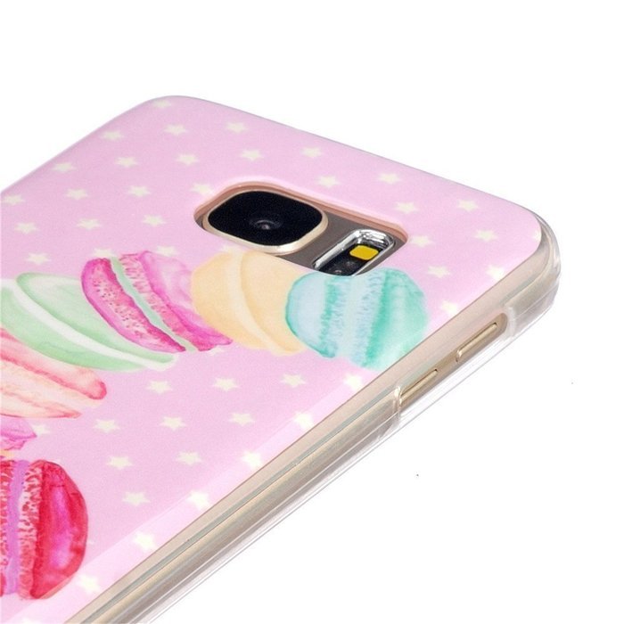Galaxy S7 Edge Case, Firefish [Fashion Style] [Anti-slip] Ultra Slim Exact Fit Lightweight Flexible TPU Soft Back... N11