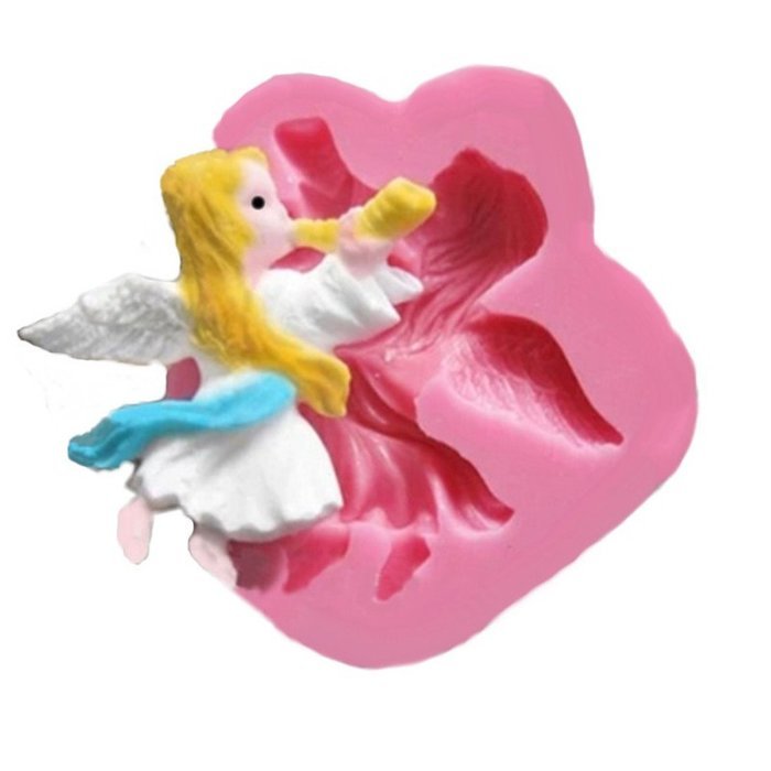 SHINA New Arrival Fondant Silicone Sugar The Angel Shaped Cake Craft Mold For Your Baby N2