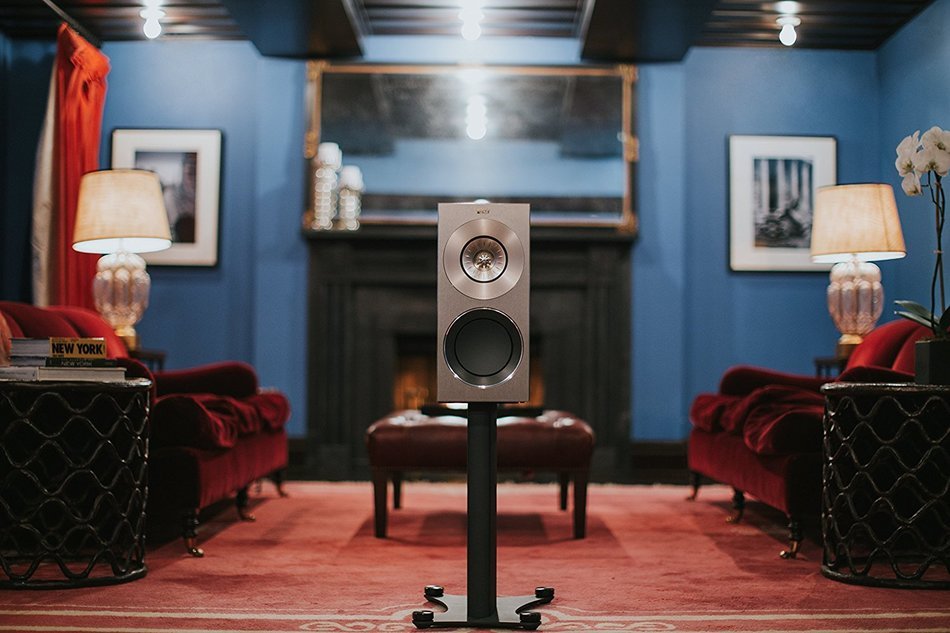 KEF REFERENCE 1 Bookshelf Loudspeaker - Satin Walnut (Pair) N5